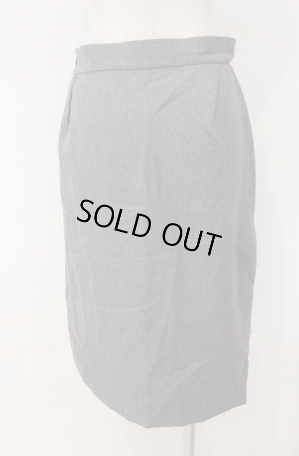 画像4: ヴィヴィアンウエストウッド 中古 / タイトミディスカート 2 グレー  O-26-02-15-054-sk-IG-OS (4)