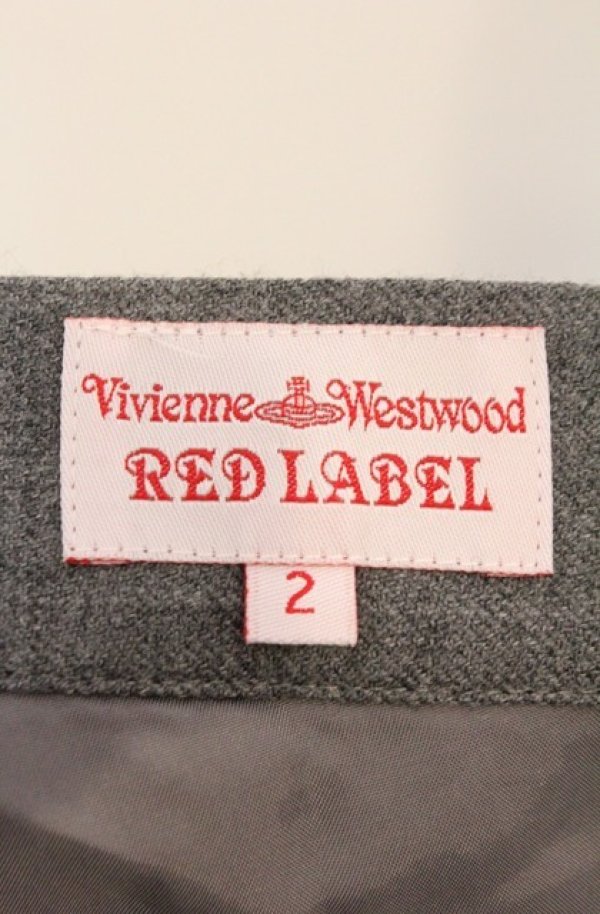 画像5: ヴィヴィアンウエストウッド 中古 / タイトミディスカート 2 グレー  O-26-02-15-054-sk-IG-OS (5)