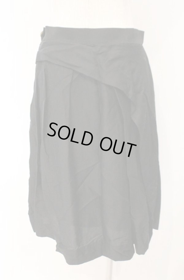 画像5: ヴィヴィアンウエストウッド 中古 / レイヤード風スカート 2 ブラック  O-26-02-15-055-sk-IG-OS (5)