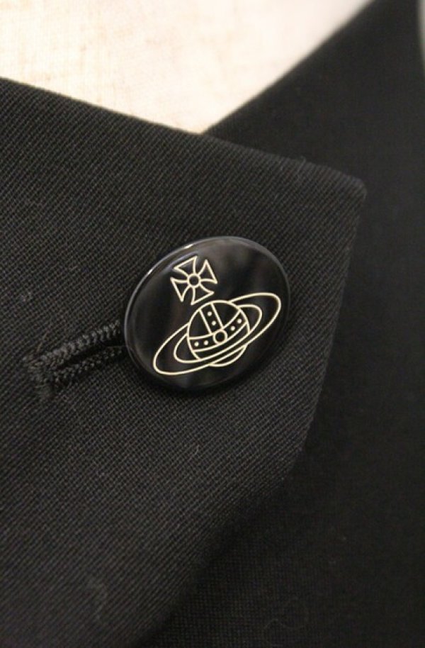 画像3: ヴィヴィアンウエストウッド 中古 / 変形スクエアスカート 1 無地ブラック  O-26-02-15-056-sk-IG-OS (3)