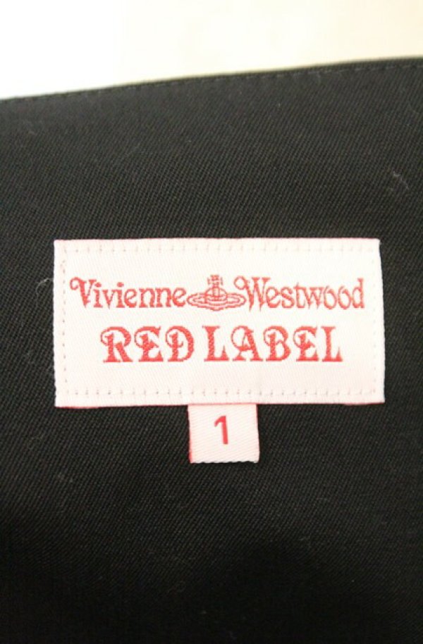 画像5: ヴィヴィアンウエストウッド 中古 / 変形スクエアスカート 1 無地ブラック  O-26-02-15-056-sk-IG-OS (5)