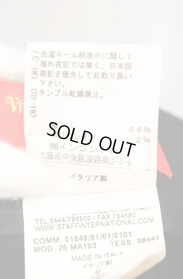 画像6: ヴィヴィアンウエストウッド 中古 / ミニスカート 38 ブラック  O-26-02-15-057-sk-IG-OS (6)