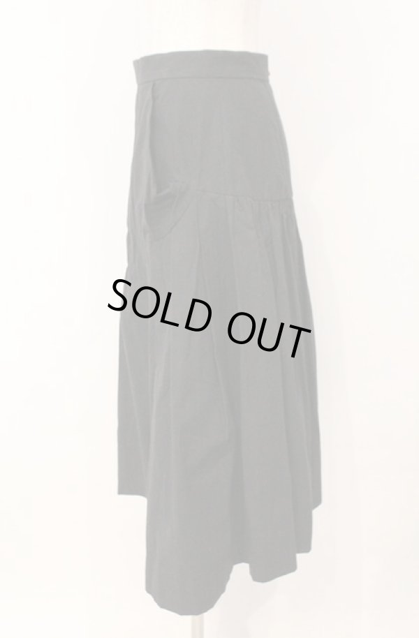 画像2: ヴィヴィアンウエストウッド 中古 / タックフレアスカート 2 ブラック  O-26-02-15-058-sk-YM-OS (2)