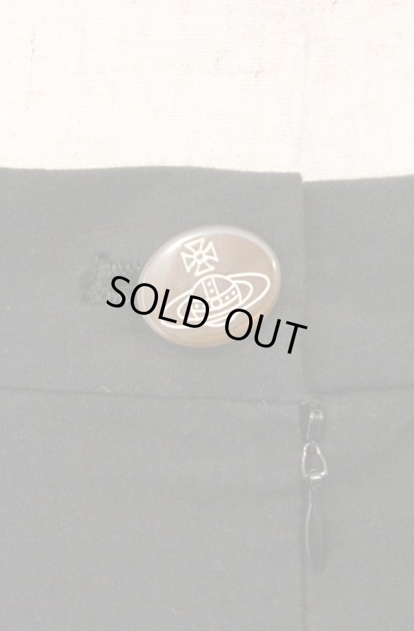 画像4: ヴィヴィアンウエストウッド 中古 / タックフレアスカート 2 ブラック  O-26-02-15-058-sk-YM-OS (4)