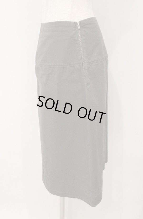 画像3: ANGLOMANIA 中古 / 台形スカート 40 カーキブラウン  O-26-02-15-059-sk-IG-OS (3)