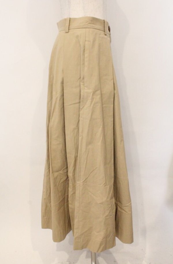 画像3: ヴィヴィアンウエストウッド 中古 / コットンプリーツロングスカート 02 イエロー  O-26-02-15-060-sk-IG-OS (3)