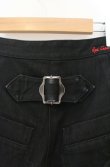 画像5: ヴィヴィアンウエストウッド 中古 / フロントスカートデニムパンツ 1 ブラック  O-26-02-15-065-sk-IG-OS (5)