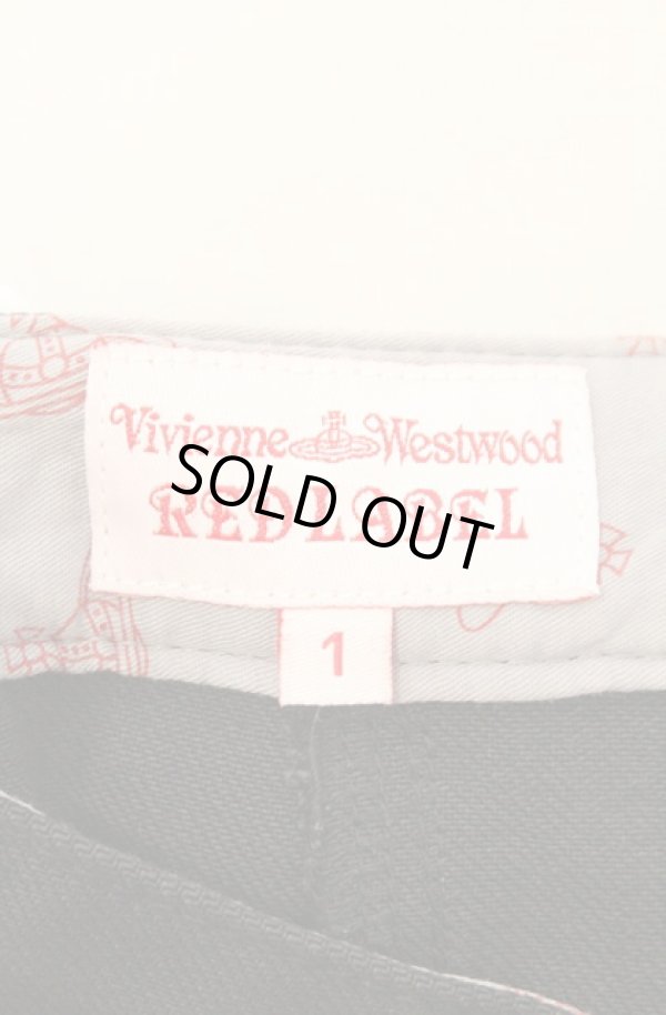 画像6: ヴィヴィアンウエストウッド 中古 / フロントスカートデニムパンツ 1 ブラック  O-26-02-15-065-sk-IG-OS (6)