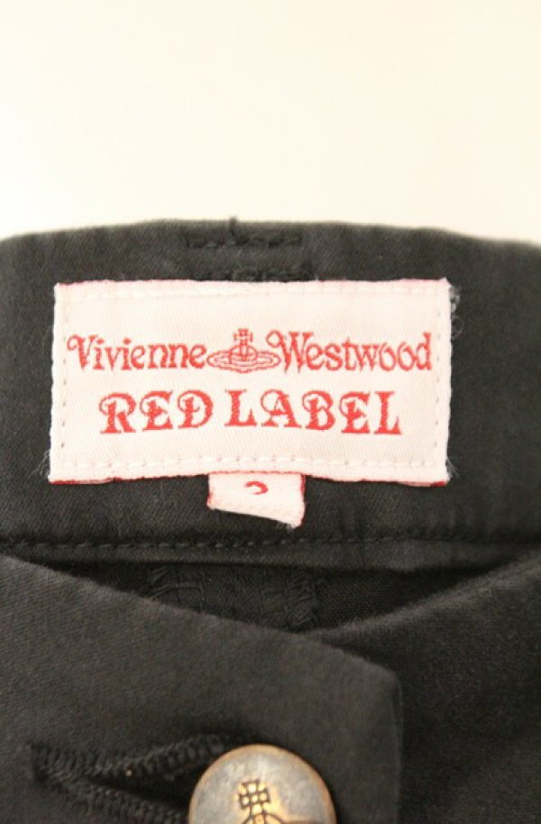 画像4: ヴィヴィアンウエストウッド 中古 / ストレッチパンツ 2 ブラック  O-26-02-15-066-pa-IG-OS (4)