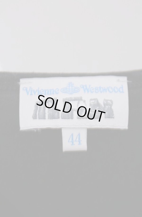 画像4: ヴィヴィアンウエストウッド MAN 中古 / プリントオーブTシャツ 44 ブラック×オレンジ  O-26-02-15-007-ts-IG-ZH (4)