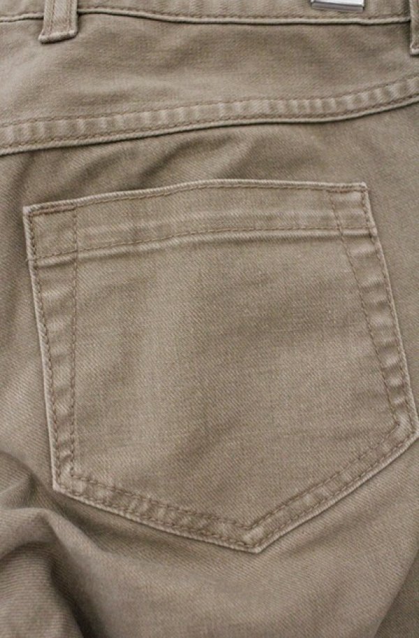 画像5: ヴィヴィアンウエストウッド 中古 / シューカットデニムパンツ 2 オリーブ  O-26-02-15-070-pa-YM-OS (5)