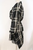 画像3: ヴィヴィアンウエストウッド 中古 / DRUNKEN TAILORED JACKET セットアップ（ドランクンジャケット） 双方40（9号相当） グレーｘブラック  O-26-02-15-071-jc-YM-OS (3)