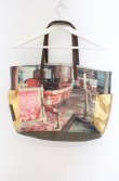 画像4: ヴィヴィアンウエストウッド 中古 / サロン柄トートバッグ  マルチ  O-26-02-15-074-ba-IG-OS (4)