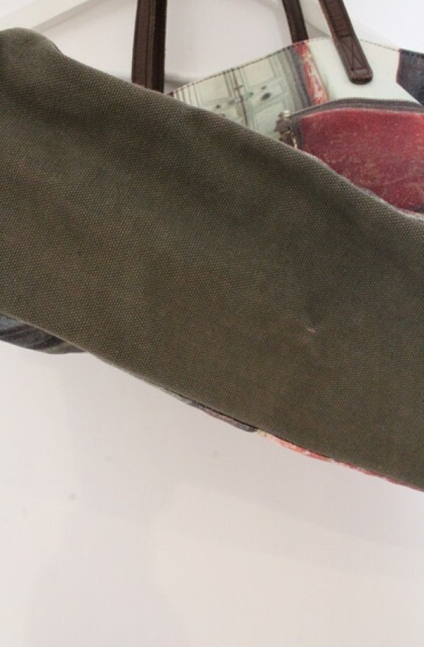 画像6: ヴィヴィアンウエストウッド 中古 / サロン柄トートバッグ  マルチ  O-26-02-15-074-ba-IG-OS (6)