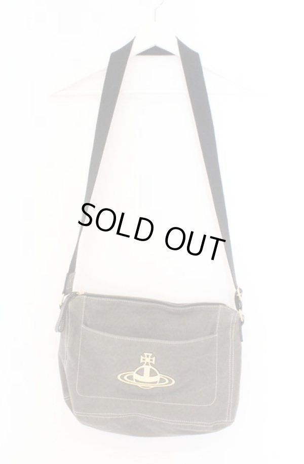 画像2: ヴィヴィアンウエストウッド 中古 / edgware　ショルダーバッグ  カーキブラウン  O-26-02-15-077-ba-IG-OS (2)