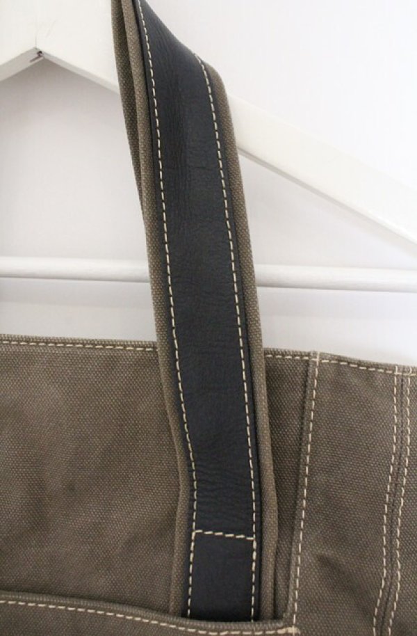 画像3: ヴィヴィアンウエストウッド 中古 / EDGWARE Rd　トートバッグ  カーキブラウン  O-26-02-15-078-ba-IG-OS (3)