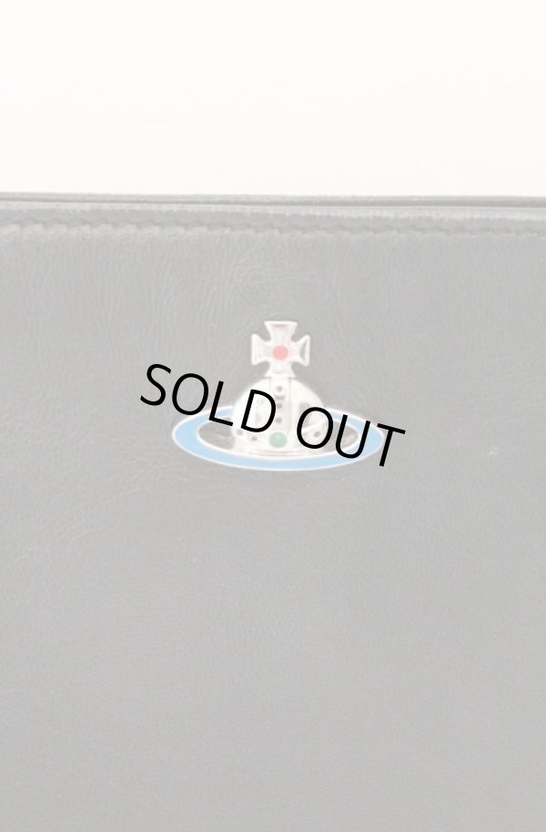 画像2: ヴィヴィアンウエストウッド 中古 / SQUIRE NEW SQUARE CROSSBODY  ブラック  O-26-02-15-081-ba-IG-ZH (2)