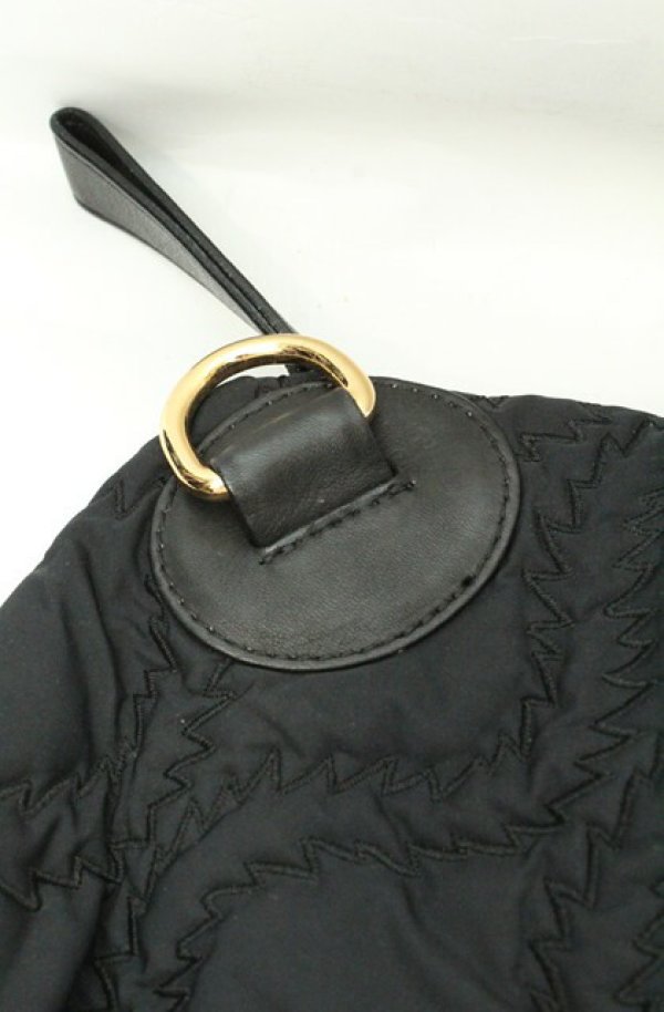 画像2: ヴィヴィアンウエストウッド 中古 / スクイグルナイロンクラッチバッグ  ブラック  O-26-02-15-082-ba-YM-OS (2)