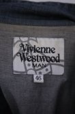 画像5: ヴィヴィアンウエストウッド MAN 中古 / INDIGO フリップサイド ロングシャツ 46 インディゴ  O-26-02-15-001-bl-YM-OS (5)