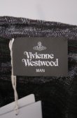 画像5: ヴィヴィアンウエストウッド MAN 中古 / BARBED WIRE Vネックベスト（バーベッドワイヤー） 00 グレーｘグリーン  O-26-02-15-009-to-YM-OS (5)