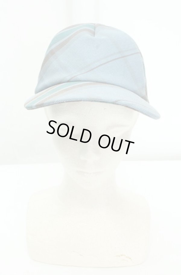 画像3: ヴィヴィアンウエストウッド 中古 / チェックキャップ  ブルー  O-26-02-15-091-ha-YM-OS (3)