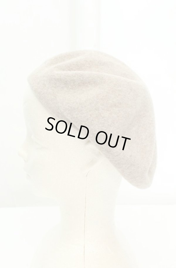 画像3: ヴィヴィアンウエストウッド 中古 / グラフィティオーブ刺繍ベレー帽  ベージュ  O-26-02-15-093-gd-YM-OS (3)