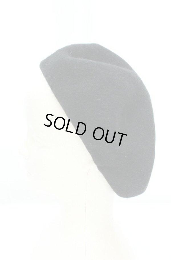 画像3: ヴィヴィアンウエストウッド 中古 / グラフィティオーブ刺繍ベレー帽  ブラック  O-26-02-15-094-gd-YM-ZH (3)