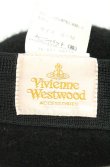 画像5: ヴィヴィアンウエストウッド 中古 / グラフィティオーブ刺繍ベレー帽  ブラック  O-26-02-15-094-gd-YM-ZH (5)