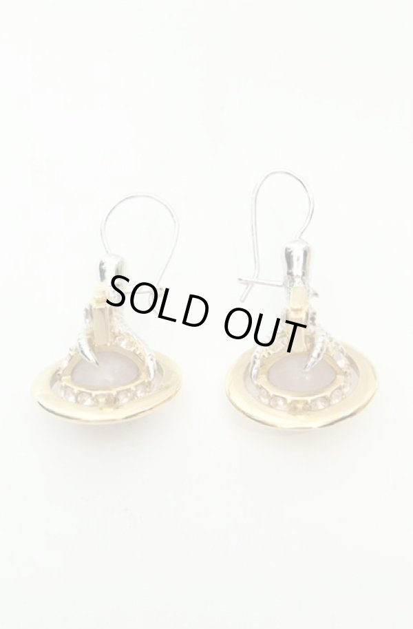 画像3: ヴィヴィアンウエストウッド 中古 / GILDA 3D イヤリング  シルバーｘゴールド  O-26-02-15-105-ac-YM-OS (3)