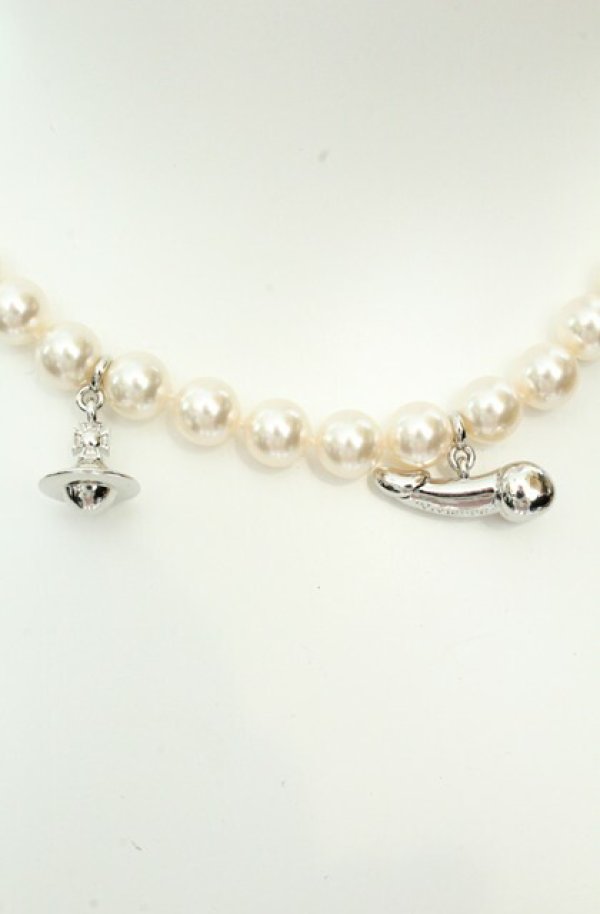 画像3: ヴィヴィアンウエストウッド 中古 / MAN ANGLO PEARLネックレス    O-26-02-15-109-ac-IG-OS (3)