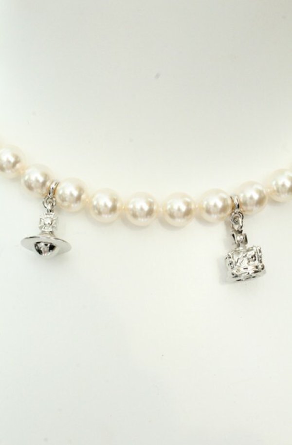 画像4: ヴィヴィアンウエストウッド 中古 / MAN ANGLO PEARLネックレス    O-26-02-15-109-ac-IG-OS (4)