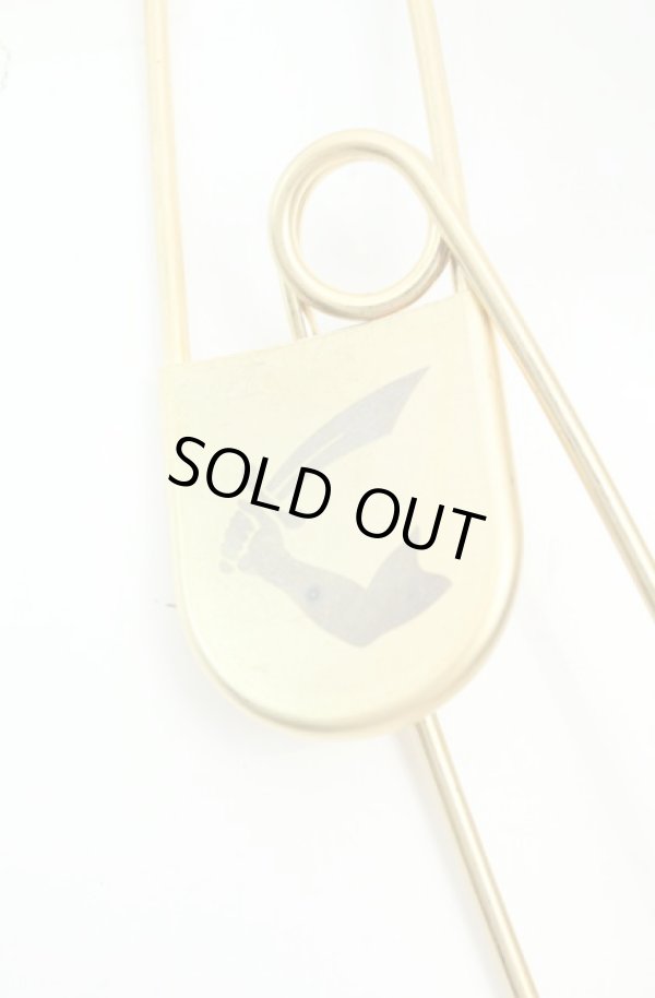 画像4: ANGLOMANIA 中古 / セーフティーピンネックレス  ゴールド  O-26-02-15-110-ac-YM-OS (4)