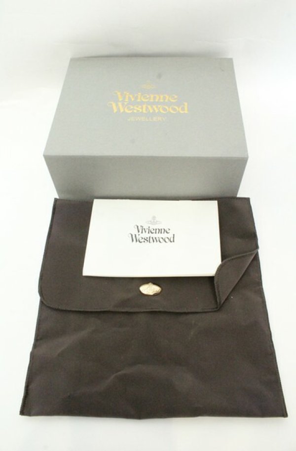 画像7: ヴィヴィアンウエストウッド 中古 / ジャイアントオーブネックレス  シルバーｘブルー  O-26-02-15-113-nl-YM-OS (7)