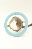 画像6: ヴィヴィアンウエストウッド 中古 / ヴィンテージジャイアントオーブペンダント  ブルーｘゴールド  O-26-02-15-115-nl-YM-OS (6)