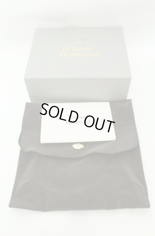 画像7: ヴィヴィアンウエストウッド 中古 / ヴィンテージジャイアントオーブペンダント  ブルーｘゴールド  O-26-02-15-115-nl-YM-OS (7)