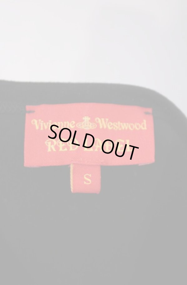 画像4: ヴィヴィアンウエストウッド 中古 / カラーオーブ刺繍ラウンドカットソー S ブラック  O-26-02-15-012-to-IG-OS (4)