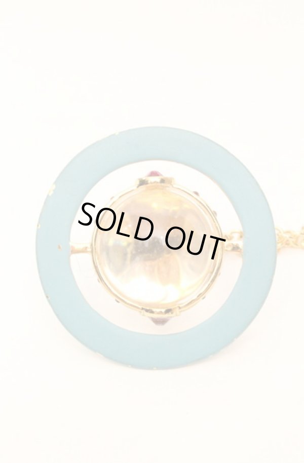 画像5: ヴィヴィアンウエストウッド 中古 / ヴィンテージスモールオーブネックレス  ブルーｘゴールド  O-26-02-15-117-nl-YM-OS (5)