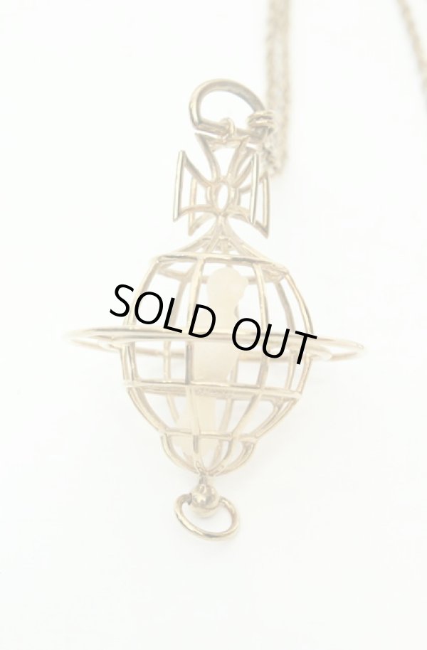 画像2: ヴィヴィアンウエストウッド 中古 / PALOMA ORB ネックレス  ゴールド  O-26-02-15-118-ac-YM-OS (2)