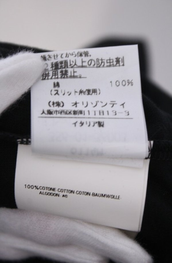画像5: ヴィヴィアンウエストウッド 中古 / カラーオーブ刺繍ラウンドカットソー S ブラック  O-26-02-15-012-to-IG-OS (5)