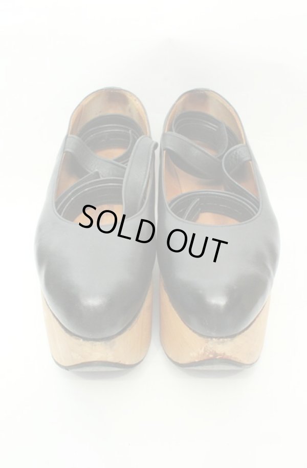 画像2: ヴィヴィアンウエストウッド 中古 / ロッキンホースバレリーナ アウトソール24.5cm ブラック  O-26-02-15-120-bl-YM-OS (2)