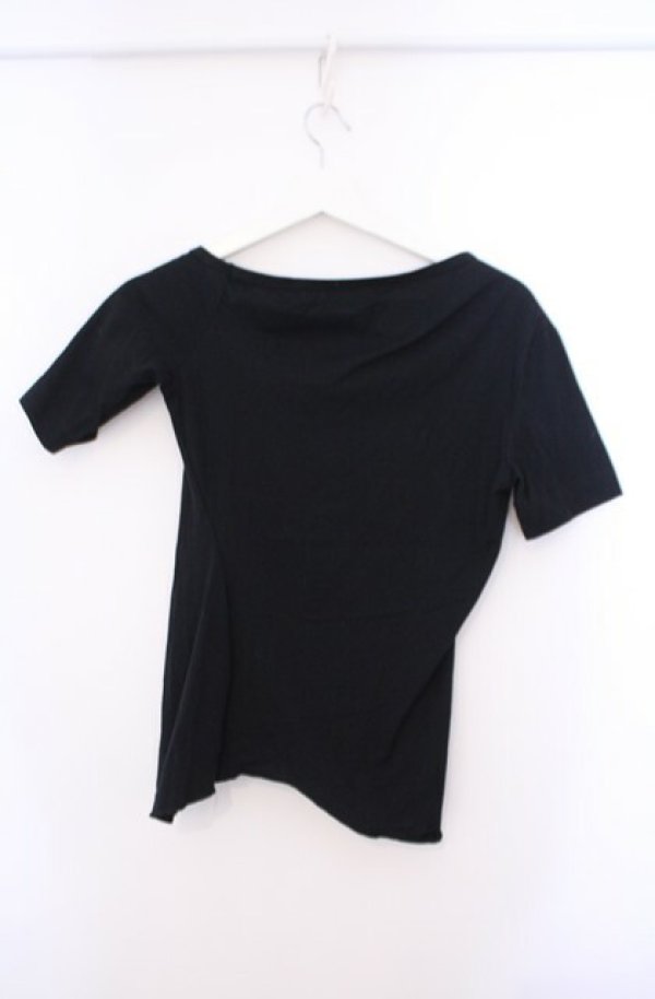 画像3: ANGLOMANIA 中古 / アシンメトリーカットソー M ブラック  O-26-02-15-016-to-YM-OS (3)