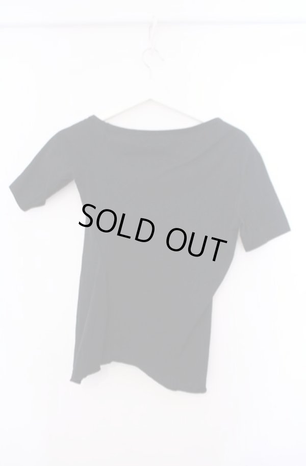 画像3: ANGLOMANIA 中古 / アシンメトリーカットソー M ブラック  O-26-02-15-016-to-YM-OS (3)