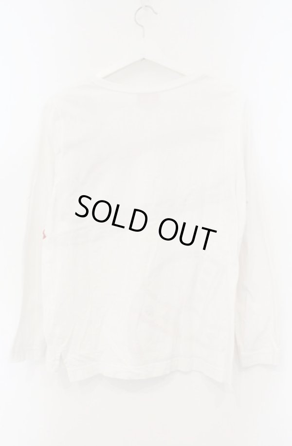 画像3: ヴィヴィアンウエストウッド 中古 / BIGオーブプリントカットソー 2 ホワイト  O-26-02-15-017-to-YM-OS (3)