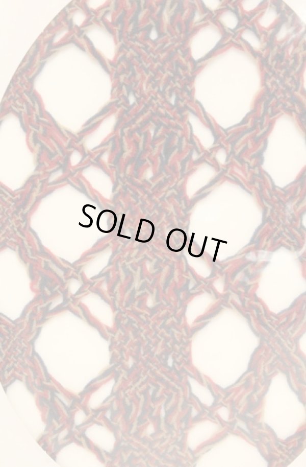 画像2: ヴィヴィアンウエストウッド 中古 / カラーMIXネットタイツ M-L マルチレッド  O-26-02-22-029-gd-YM-OS (2)