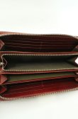 画像4: ヴィヴィアンウエストウッド 中古 / アーサーラウンドジップ長財布  ワイン  O-26-02-22-033-wa-IG-OS (4)