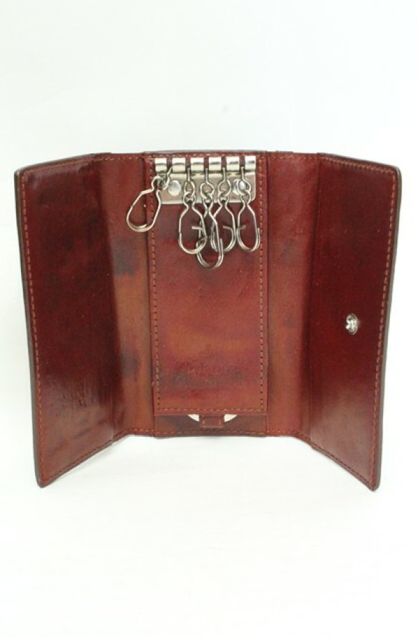 画像4: ヴィヴィアンウエストウッド 中古 / アーサーキーケース  ワイン  O-26-02-22-034-gd-IG-OS (4)