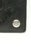 画像2: ヴィヴィアンウエストウッド 中古 / クラウンスカル折リ財布  ブラック  O-26-02-22-035-wa-IG-OS (2)