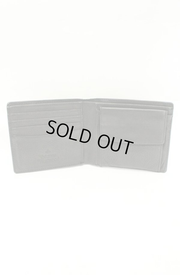 画像4: ヴィヴィアンウエストウッド 中古 / クラウンスカル折リ財布  ブラック  O-26-02-22-035-wa-IG-OS (4)