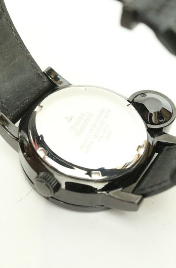 画像6: ヴィヴィアンウエストウッド 中古 / cage watch（ケージウォッチ）腕時計  ブラック  O-26-02-22-036-gd-IG-OS (6)
