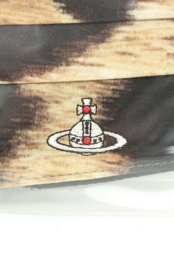 画像2: ヴィヴィアンウエストウッド 中古 / マスク2Pset  レオパードｘブラック  O-26-02-22-006-gd-YM-OS (2)